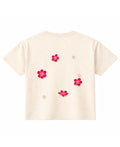 Off White Boxy Fit T-shirt Back Design